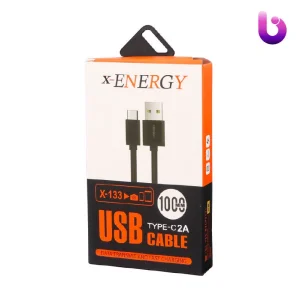 کابل تایپ سی فست شارژ X-Energy X-133 2A 1m