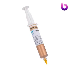 خمیر سیلیکون سرنگی HY610 Gold 20g بسته 10 عددی