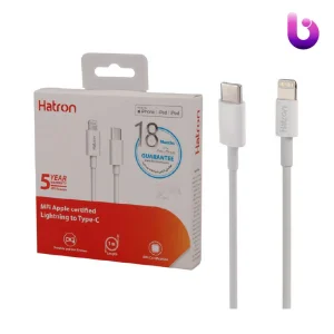 کابل تبدیل فست شارژ Hatron HC365I Type-C To Lightning 2.4A 1m