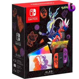 کنسول بازی نینتندو Nintendo Switch OLED Pokemon Scarlet and Violet Edition 4GB 64GB