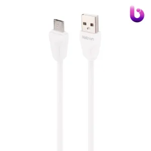 کابل میکرو یو اس بی فست شارژ Hatron HC134M 2.1A 1m