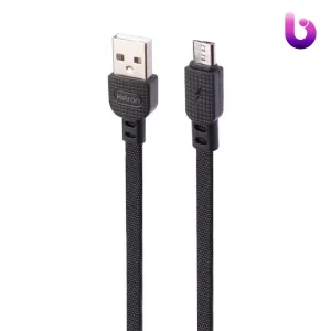 کابل میکرو یو اس بی فست شارژ Hatron HC138M 2.4A 1m