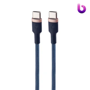 کابل تایپ سی فست شارژ 3 آمپر هترون HC185CC طول 1 متر