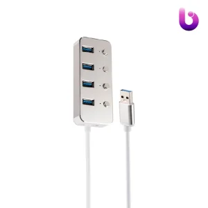 هاب K-net H5 K-HUAMH504 USB3.0 4Port
