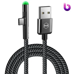 کابل تایپ سی فست شارژ Mcdodo CA-6391 3A QC4.0 2m یکسر L