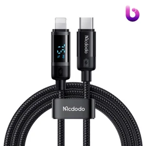 کابل لایتنینگ فست شارژ 3 آمپر مک دودو CA-500 طول 1.2 متر