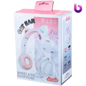 هدفون بلوتوثی رم خور Cat Ear XY-206