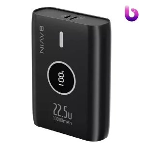 پاوربانک 10000 باوین Bavin Pc003 توان 22.5 وات