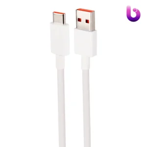 کابل تایپ سی فست شارژ Xiaomi 6A 120W 1m سرجعبه