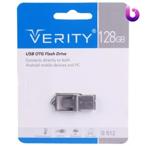 فلش مموری 128 گیگابایت Type-c وریتی Verity O512 USB 3.0 با قابلیت OTG