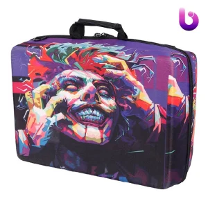 کیف کنسول بازی PS5 طرح آدم رنگی