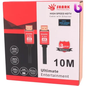 کابل Shark HDMI v2.0 4K 10m