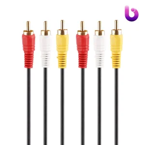 کابل ۳ به ۳ Eleven AV RCA 1.5m