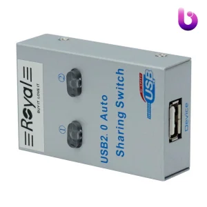 سوییچ پرینتر Royal 2UA USB Auto Sharing 2Port