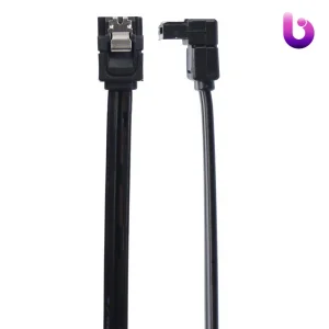 کابل Sata Data 40cm قفل دار بسته ۲ عددی