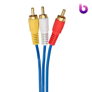 کابل ۳ به ۳ Macher MR-99 AV to RCA 1.5m