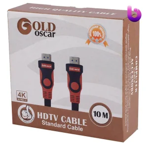 کابل Gold Oscar HDMI V2.0 4K 10m کد 1