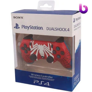 دسته بی سیم SONY PlayStation 4 DualShock 4 High Copy طرح Spider Man کد 4