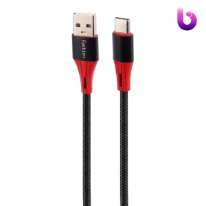 کابل تایپ سی فست شارژ Earldom EC-177C 2.4A 1m