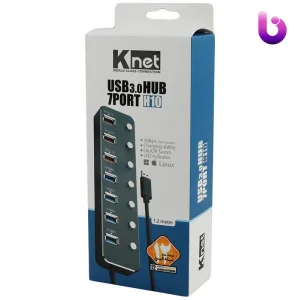هاب K-net H10 K-HUAMH107 USB3.0 7Port