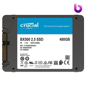 حافظه SSD کروشیال "Crucial BX500 500GB 2.5