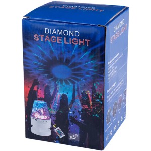 DIAMOND MUSIC LIGHT WIRELESS SPEAKER WITH REMOTE CONTROLE