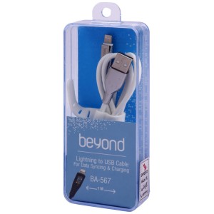 کابل آیفونی فست شارژ Beyond BA-567 2A 1m