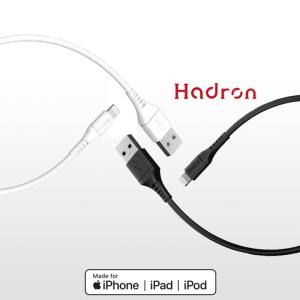 کابل آیفونی فست شارژ Hadron HTC-A-L01 2.4A 1m