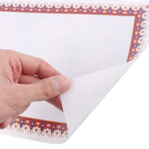 کاغذ تذهیب A4 طرح دار بسته 100 عددی