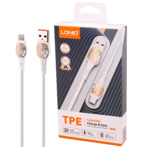 کابل آیفونی فست شارژ Ldnio LS831 30W 1m