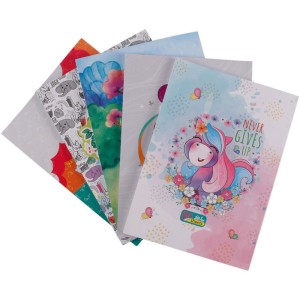 دفتر 50 برگ طرح فانتزی کارتونی پیک فدک