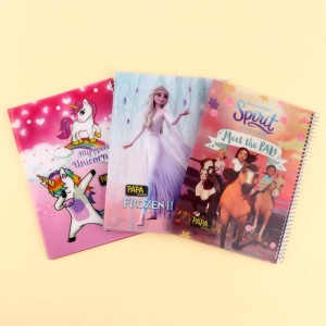 دفتر نقاشی سیمی ۵۰ برگ طرح کارتونی پاپا