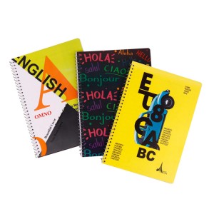 دفتر سیمی ۵۰ برگ ۲ خط فانتزی ایفل