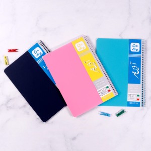 دفتر سیمی ۵۰ برگ طرح رنگی آذین مهر کد ۹