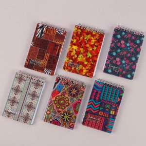 دفترچه یادداشت سیمی ۱۰۰ برگ نهال آلما کد ۱۳۴۳