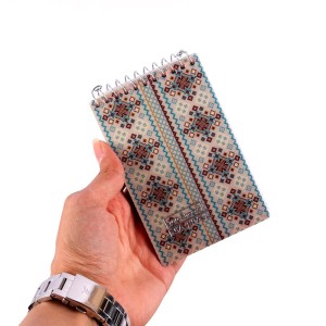 دفترچه یادداشت سیمی ۱۰۰ برگ نهال آلما کد ۱۳۴۳