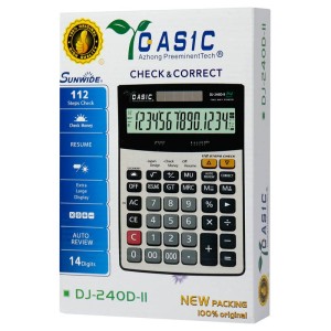 ماشین حساب کاسیک Qasic DJ-240D-ll