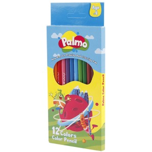 مداد رنگی 12 رنگ پالمو Palmo NO.3202