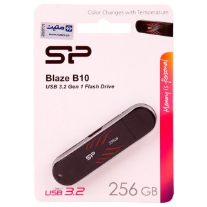 فلش ۲۵۶ گیگ سیلیکون پاور Silicon Power Blaze B10 USB3.2
