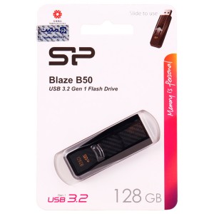 فلش ۱۲۸ گیگ سیلیکون پاور Silicon Power Blaze B50 USB3.2