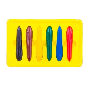 مداد شمعی ۶ رنگ آریا Arya Crayons 2051