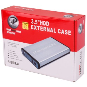 باکس هارد ایکس پی XP-Product XP-HC196 3.5-inch USB 2.0 HDD + آداپتور