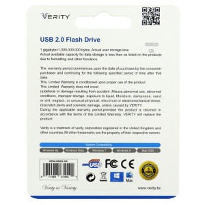 فلش ۶۴ گیگ وریتی Verity V804