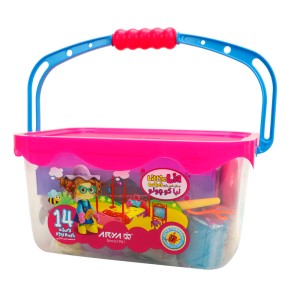 خمیر بازی ۱۴ رنگ آریا Arya Little Lia 1025
