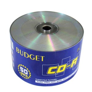 CD خام باجت BUDGET بسته ۵۰ عددی