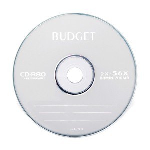 CD خام باجت BUDGET بسته ۵۰ عددی