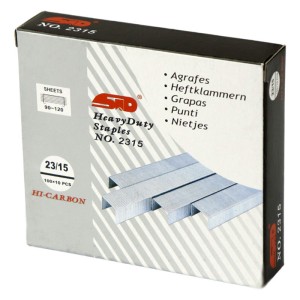 سوزن منگنه اس تی دی STD NO.2315 سایز ۲۳٫۱۵ بسته ۱۰۰۰ عددی