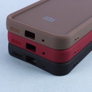 قاب سولید ساده رنگی محافظ لنزدار Xiaomi Redmi Note 10 5G / Poco M3 Pro