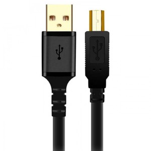 کابل پرینتر K-net Plus USB 2.0 1.5m