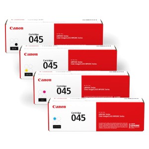 کارتریج لیزری رنگی Canon 045 بسته ۴ عددی